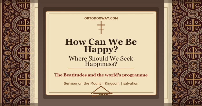 OrtodoxWay card for "How Can We Be Happy?"