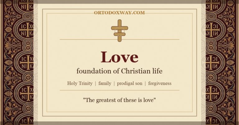 Love: the Foundation, Measure, and Summit of the Christian Life