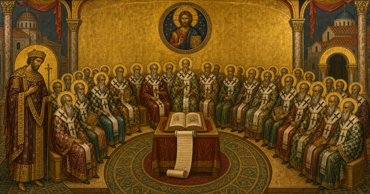 Părinții de la Sinodul I Ecumenic și Crezul
