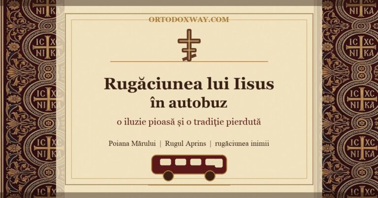 Rugăciunea lui Iisus în autobuz