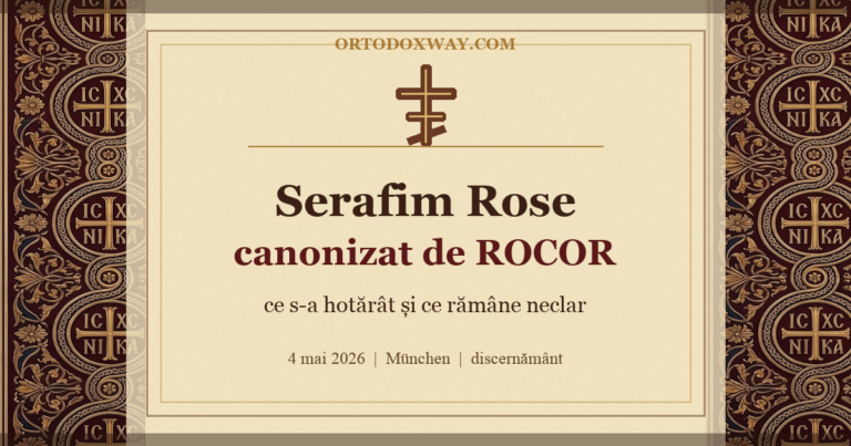 Serafim Rose canonizat de ROCOR: ce s-a întâmplat la München și ce rămâne neclar