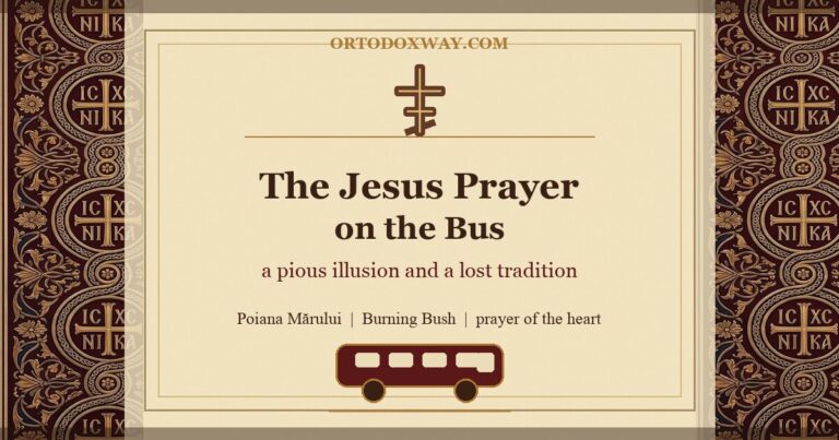 The Jesus Prayer on the Bus