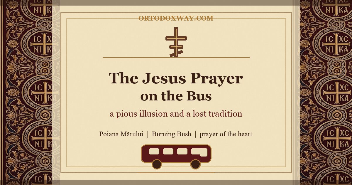 The Jesus Prayer on the Bus