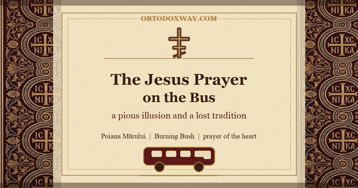 The Jesus Prayer on the Bus