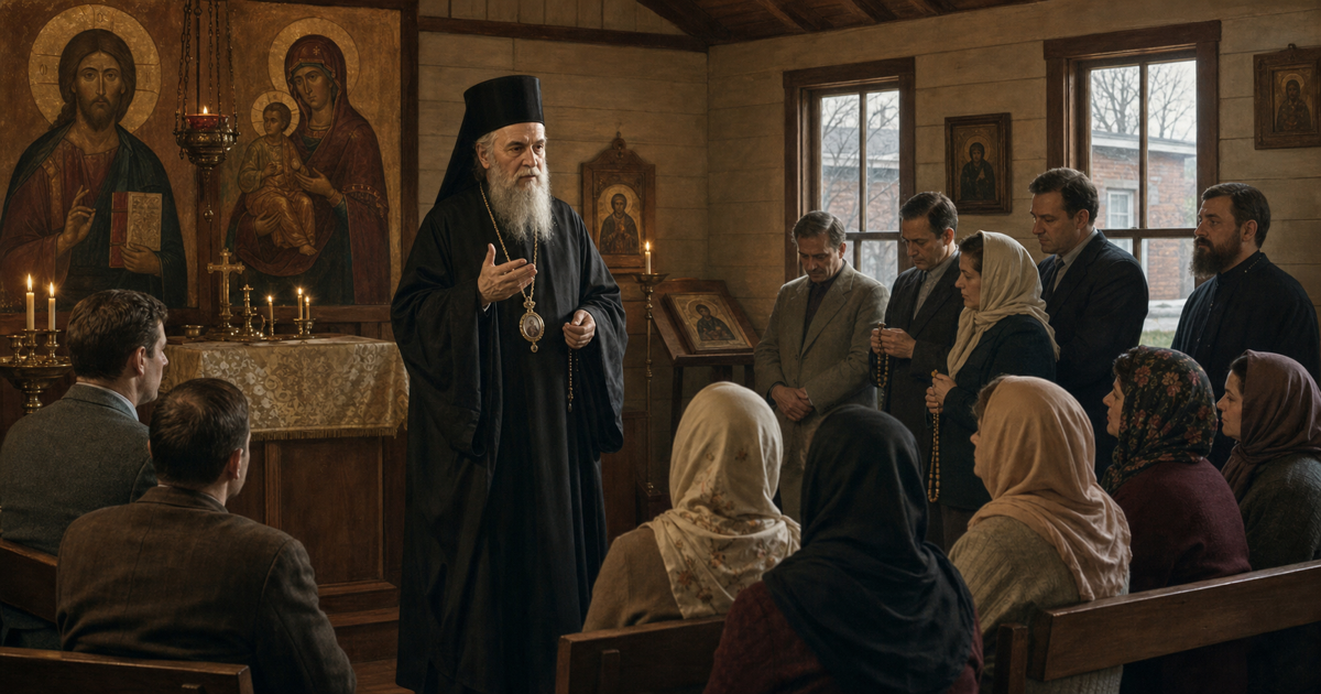 Saint Nikolai Velimirović in America: The Exile, the Last Liturgy, and the Death on His Knees