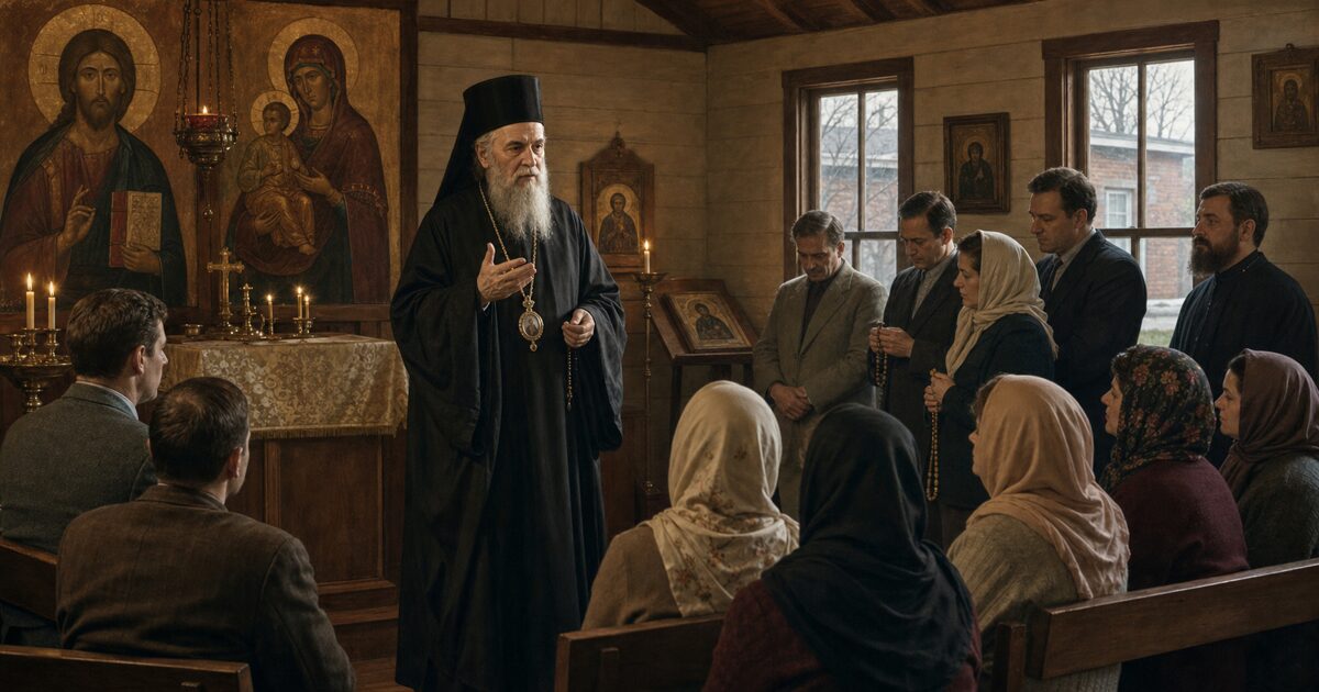 Sfântul Nicolae Velimirovici în America: exilul, ultima Liturghie și moartea în genunchi