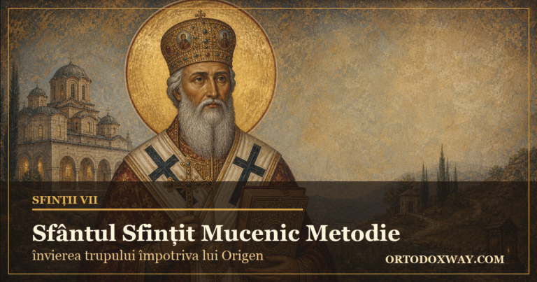Sfântul Metodie al Patarelor, apărător al învierii trupului împotriva lui Origen
