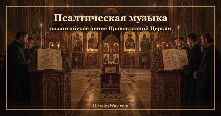 Псалтическая музыка — монастырское пение, которое вы не поете в своем приходе